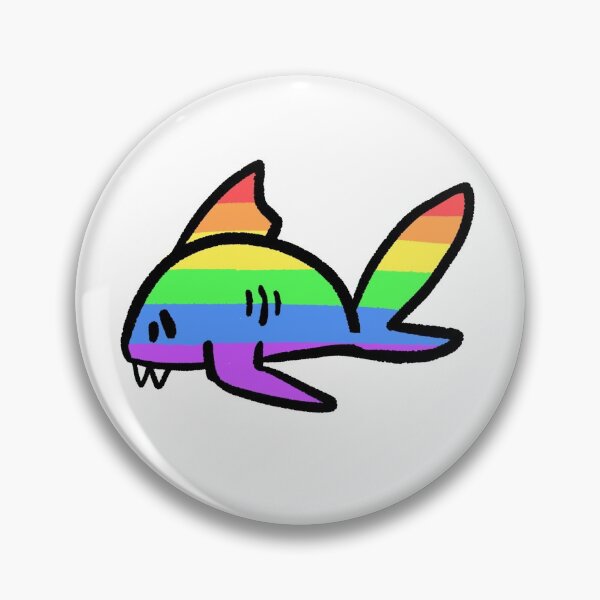 Item preview, Gay Pride Shark designed and sold by notgracie.