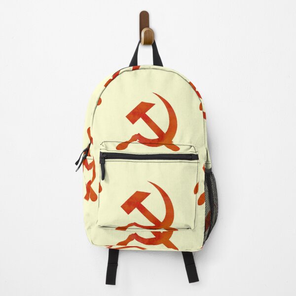 Item preview, Hammer And Sickle Comunism Watercolor Red Dark designed and sold by sharedipmemes.