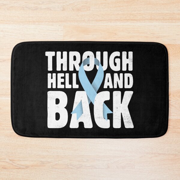 Item preview, Through Hell & Back | Prostate Cancer Survivor Awareness designed and sold by AcornJamKit.