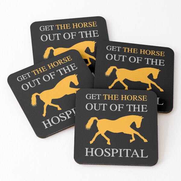 Item preview, Get The Horse Out Of The Hospital, Gift Idea For Horse Lovers designed and sold by awesomedraw.
