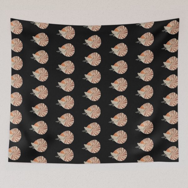 Item preview, nautilus (black) designed and sold by MsTyson.