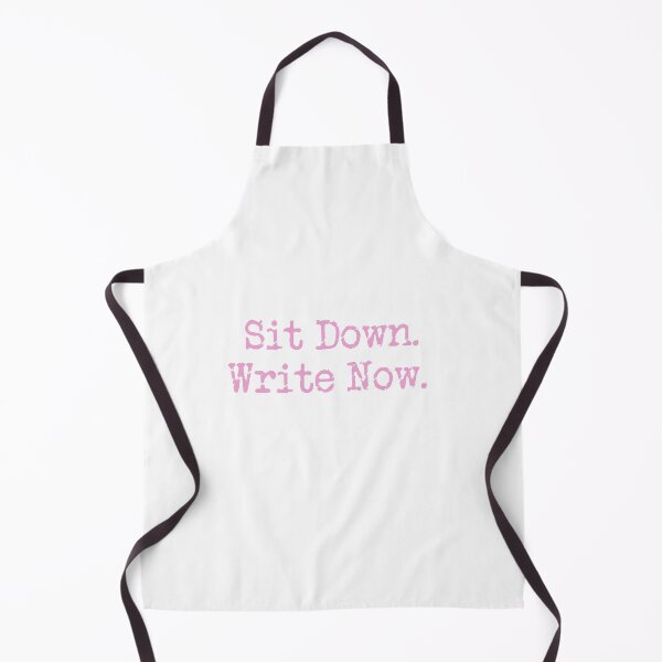 Item preview, Sit Down. Write Now. Pink Type designed and sold by TeaRoseWriter.