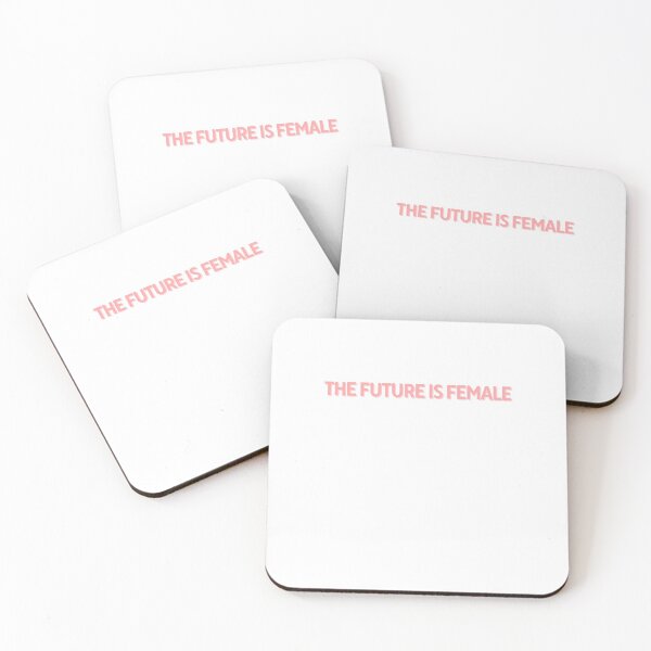 Item preview, The Future Is Female Pink Simple Minimal Motivate designed and sold by sharedipmemes.