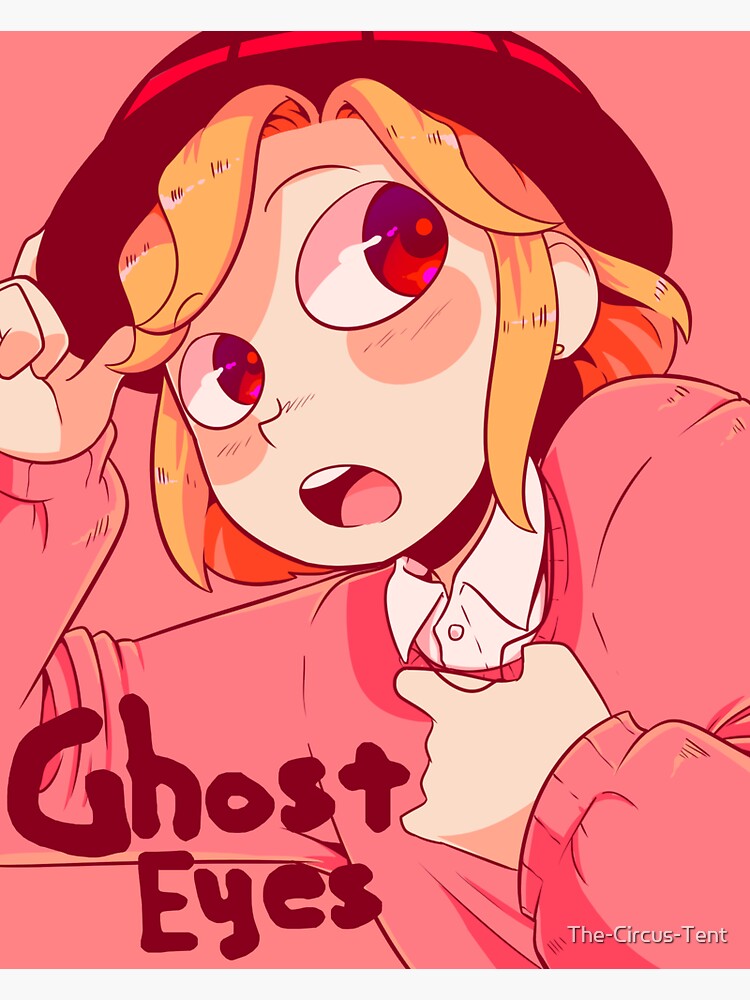 "Ghost Eyes Rudy" Sticker for Sale by TheCircusTent Redbubble