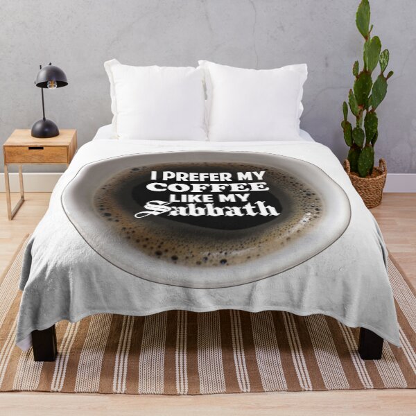 Item preview, "I Prefer My Coffee Like My Sabbath" designed and sold by thedrumstick.
