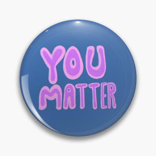 Item preview, You Matter Typography  designed and sold by wordznart.