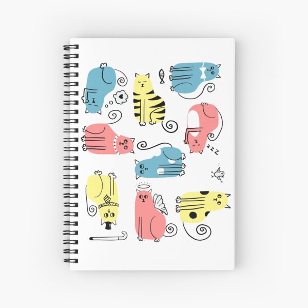 All kinds of cats Spiral Notebook