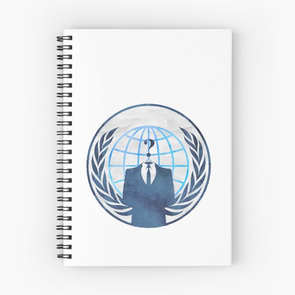 Item preview, Blue Anonymous Hacker Watercolor Coding Programmer designed and sold by sharedipmemes.