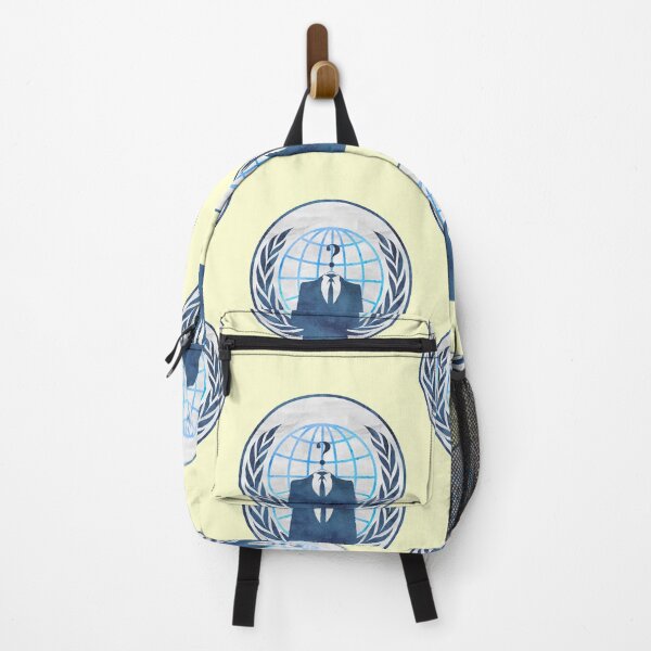 Item preview, Blue Anonymous Hacker Watercolor Coding Programmer designed and sold by sharedipmemes.