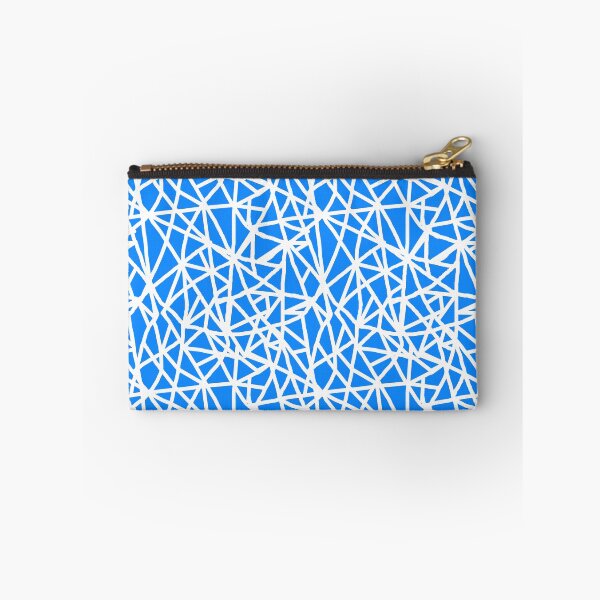 Item preview, Retro 90s Blue Throwback Line Textile designed and sold by SeaNympth.