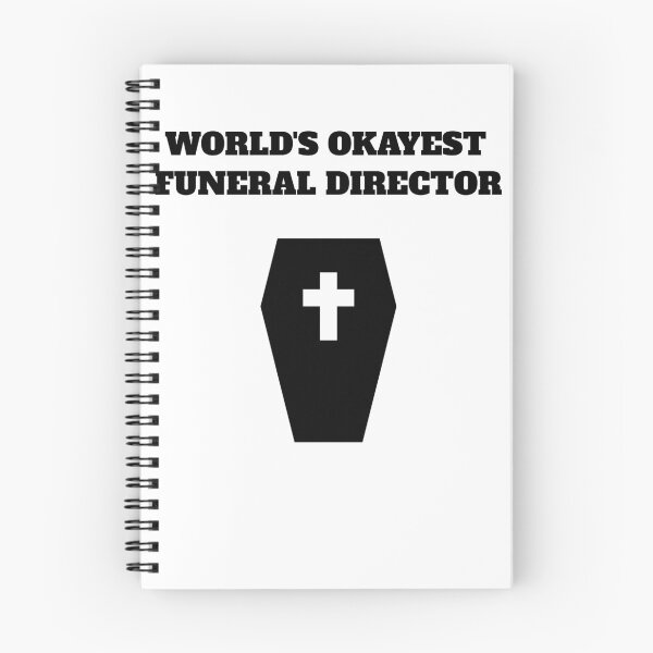 Item preview, worlds okayest funeral director mortician embalmer designed and sold by Jeangel97.