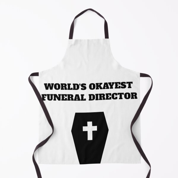 Item preview, worlds okayest funeral director mortician embalmer designed and sold by Jeangel97.