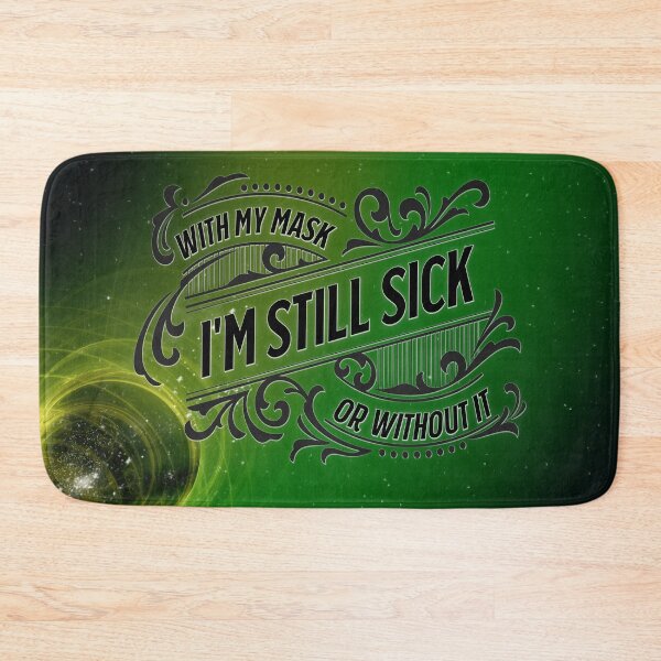Item preview, Emerald Nebula, Mask, Still Sick designed and sold by PrettySickArt.