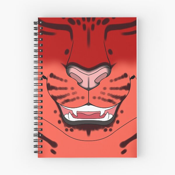 Item preview, Cherry Red Snow Leopard Face designed and sold by KeishaMaKainn.