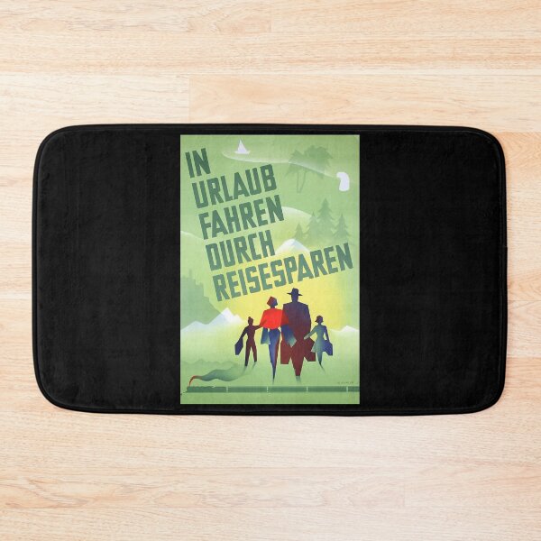 Artikelvorschau, Reisesparen retro poster entworfen und verkauft von CorasPosters.