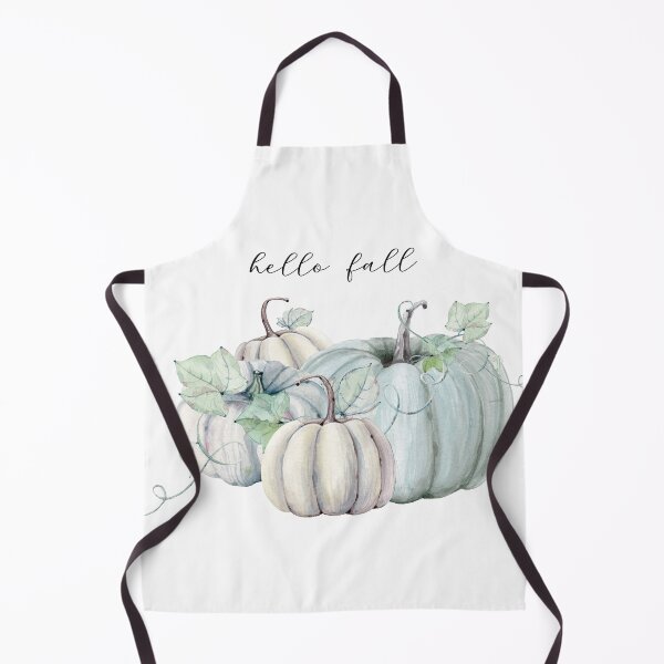 Item preview, Hello Fall blue pumpkin designed and sold by SylviaCook.