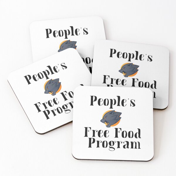 Item preview, People's free food program designed and sold by Stella Clue.