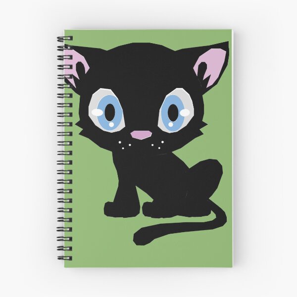 Item preview, Adorable blue-eyed black kitten cat designed and sold by RTrivella.