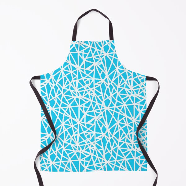 Item preview, Retro 90s Ice Blue Throwback Line Textile designed and sold by SeaNympth.