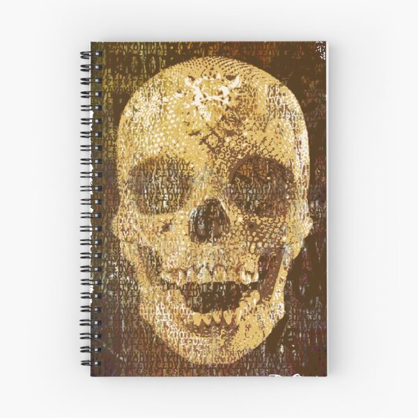 Item preview, pixilated skull 003 by #RootCat designed and sold by Grimm Land.