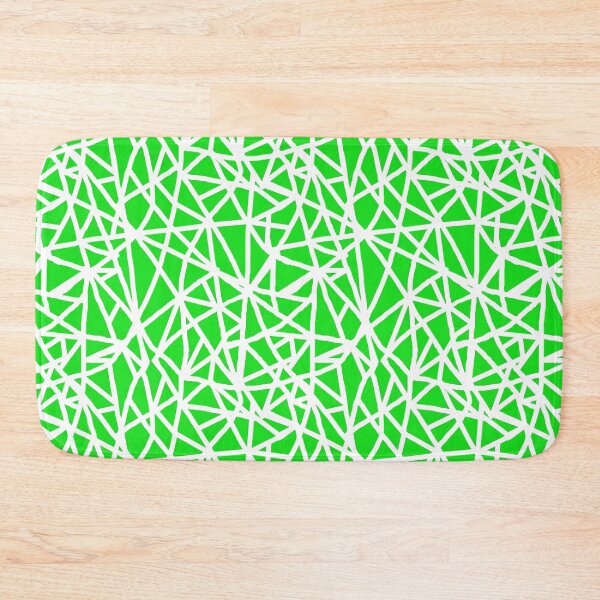Item preview, Retro 90s Green Throwback Line Textile designed and sold by SeaNympth.