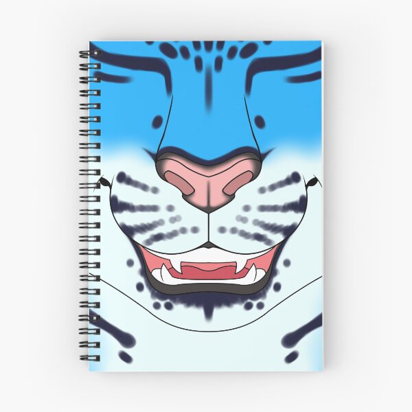 Item preview, Blue Snow Leopard Face designed and sold by KeishaMaKainn.