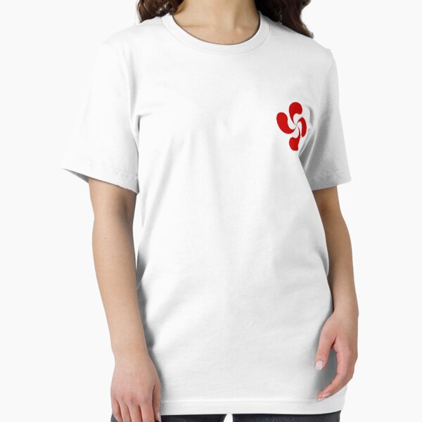 Vista previa del artículo con la obra «Cruz Roja Vasca Lauburu Euskadi», diseñado y vendido por Circle64Shop.