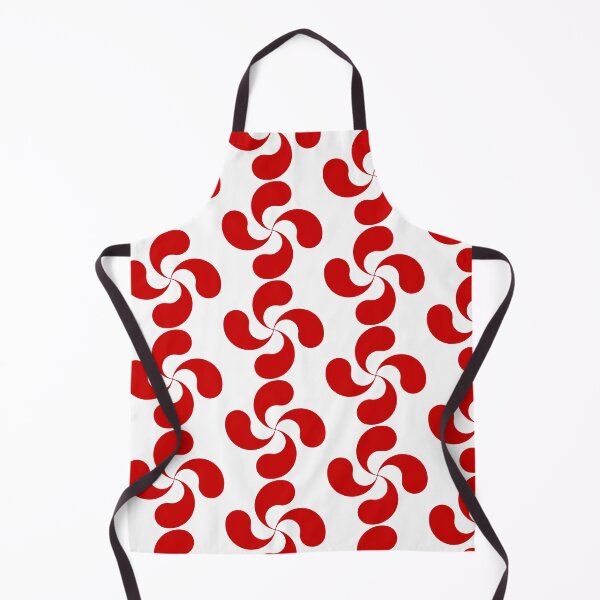 Item preview, Red Basque Cross Lauburu Euskadi designed and sold by Circle64Shop.