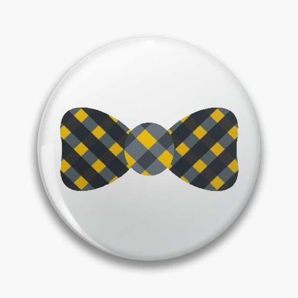 Item preview, Yellow, Black and Grey Checkered-Print Bow Tie designed and sold by KarinaAmbersley.