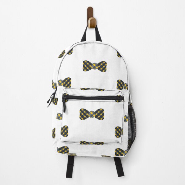 Item preview, Yellow, Black and Grey Checkered-Print Bow Tie designed and sold by KarinaAmbersley.