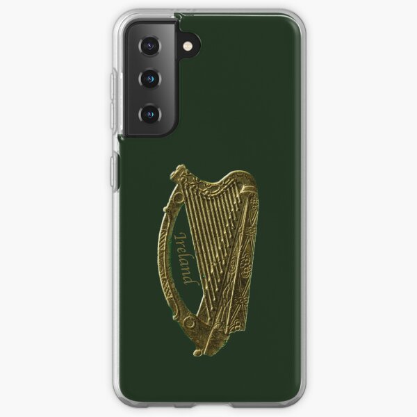 The Golden Irish Celtic Harp Samsung Galaxy Soft Case