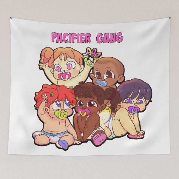 Item preview, Pacifier Gang designed and sold by Deathoftheself.