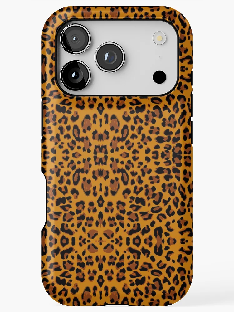 Thumbnail 1 of 4, iPhone Case, leopardprint pattern designed and sold by RueChiedza.