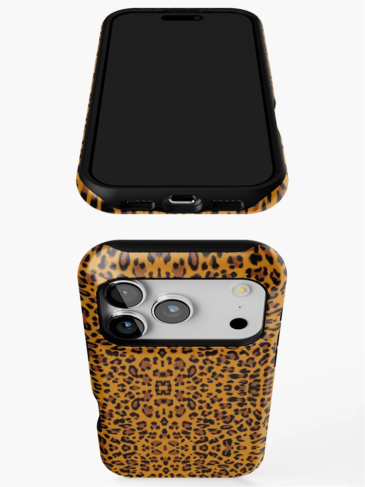Thumbnail 3 of 4, iPhone Case, leopardprint pattern designed and sold by RueChiedza.