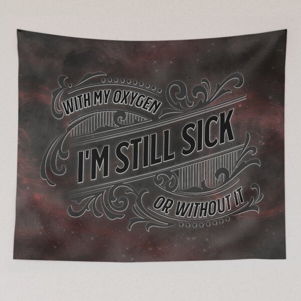 Item preview, Red Nebula, Oxygen, Still Sick designed and sold by PrettySickArt.