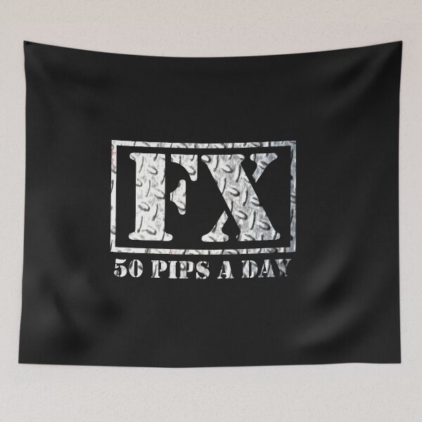 Item preview, Day trading t shirt for trader's that are focused on the goal of 50 pips a day! designed and sold by SBTfashion.
