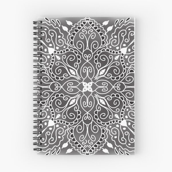 Item preview, Black and White Mandala designed and sold by TheClayMermaid.
