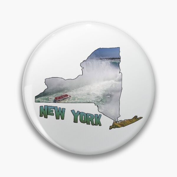 Item preview, New York State Outline (Niagara Falls) designed and sold by gorff.