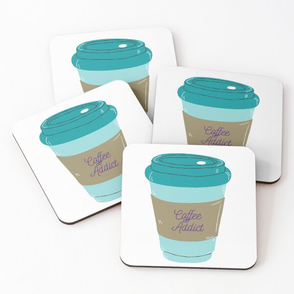Aperçu de l'œuvre Coffee Addict créée et vendue par ArtsyEGrace.