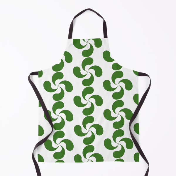 Item preview, Green Basque Cross Lauburu Euskadi designed and sold by Circle64Shop.