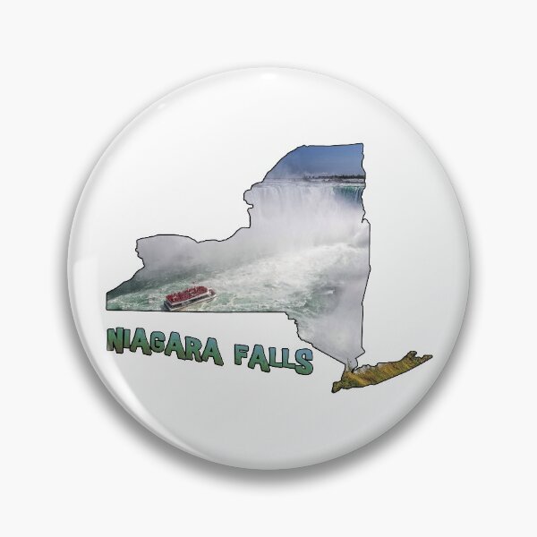 Item preview, New York State Outline (Niagara Falls) designed and sold by gorff.