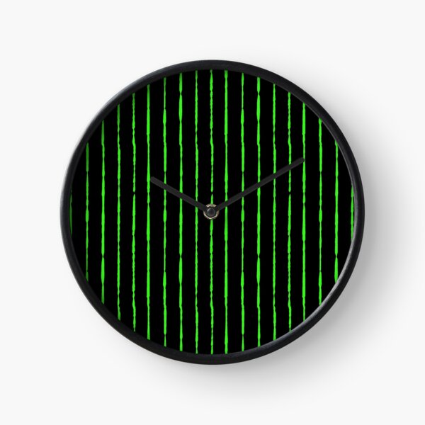 Stripes Clock