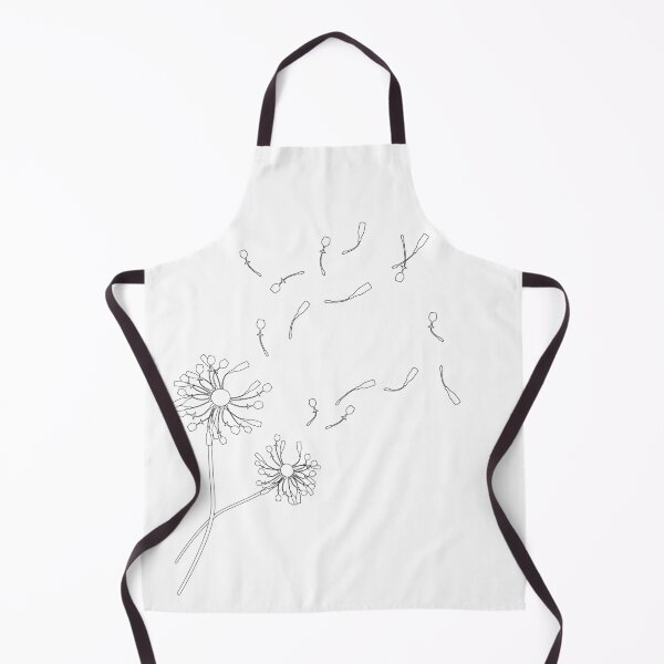 Item preview, Dandelion Wine Glasses and Bottles Fluff Blowing in the Wind designed and sold by Huhnerdieb Apparel.