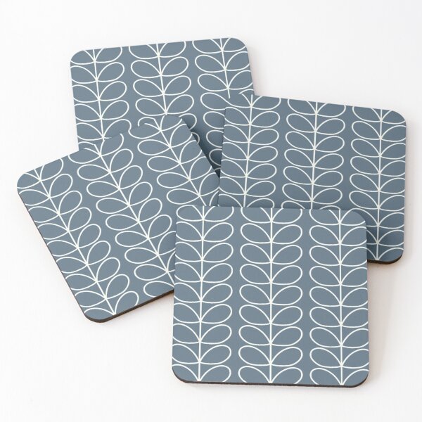 orla kiely linear stem Coasters (Set of 4)