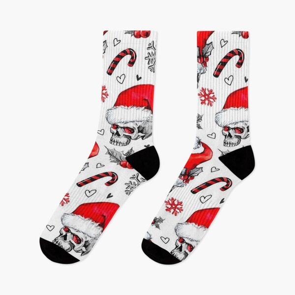 Item preview, Skull Christmas Candy Cane Theme Graphics designed and sold by Deestylistic.