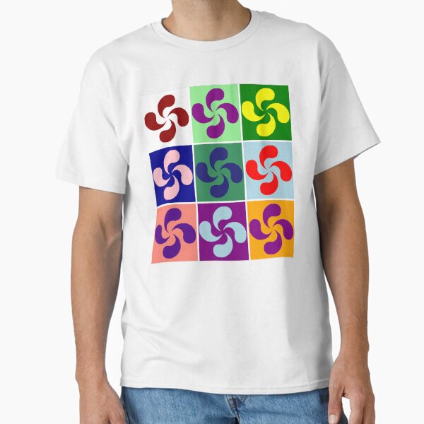 Item preview, Artistic Basque Cross Lauburu Euskadi designed and sold by Circle64Shop.