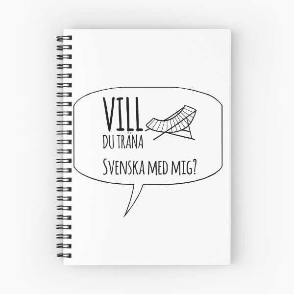 Item preview, Swedish Language - Do you want to practice Swedish with me? designed and sold by janraydesigns.