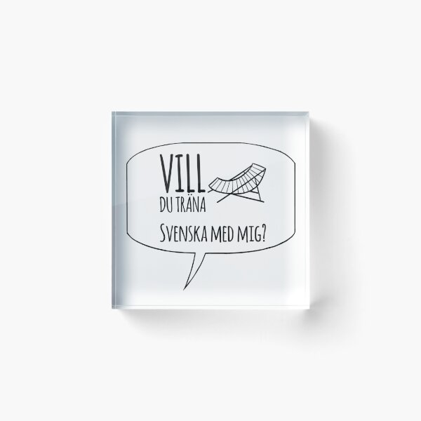 Item preview, Swedish Language - Do you want to practice Swedish with me? designed and sold by janraydesigns.