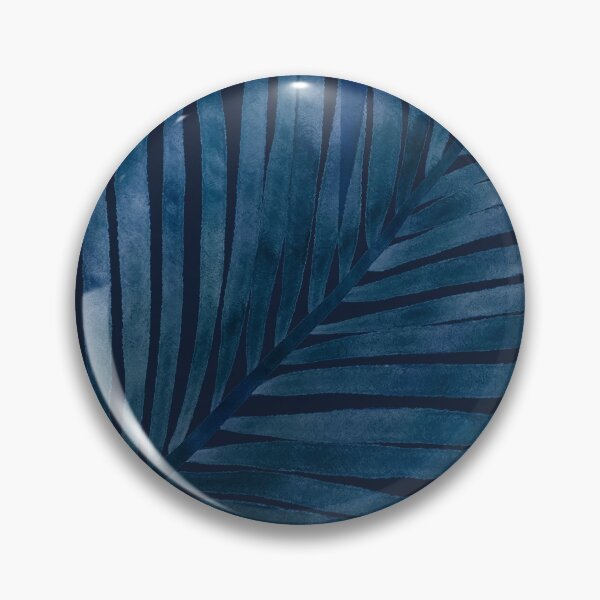 Item preview, Tropical Watercolor Blue Palm Leaf designed and sold by marta-maria.