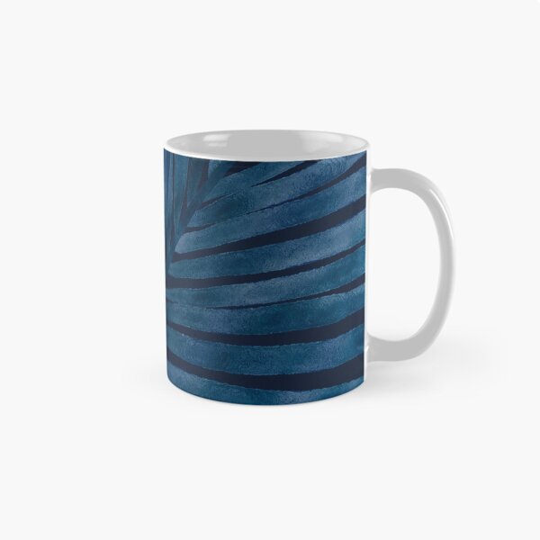 Item preview, Tropical Watercolor Blue Palm Leaf designed and sold by marta-maria.